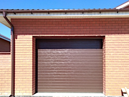 Алюминиевые гаражные ворота RSD01LUX 2500x2200 в Пензе